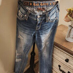 Rock Revival Yazhi Easy Crop Jeans